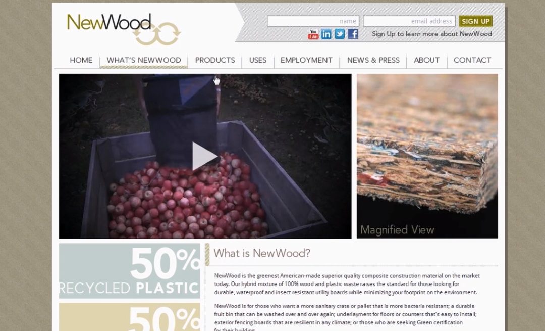 NewWood Website