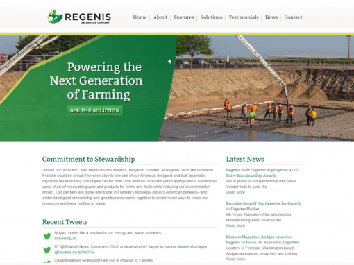 Regenis Website